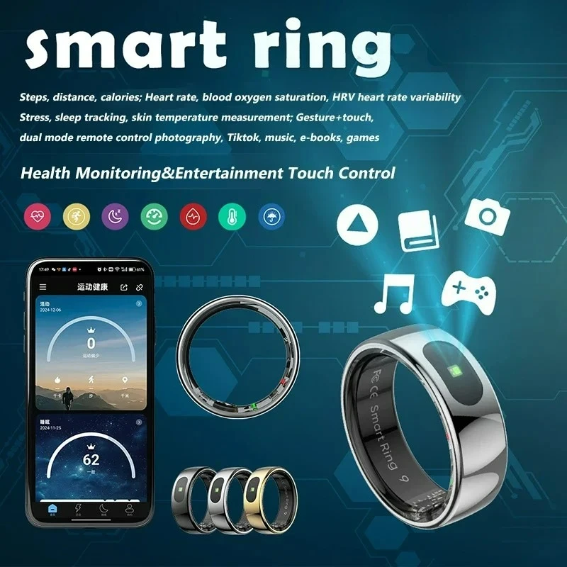 Temperature Ring Skin - HY Digital – nowoczesny, inteligentny pierścień