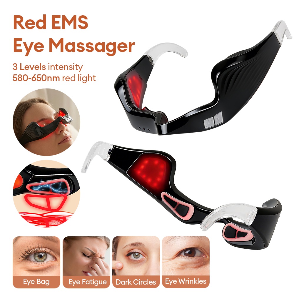 Elektryczny masażer do oczu z  – Light Therapy Glasses recenzja i cena