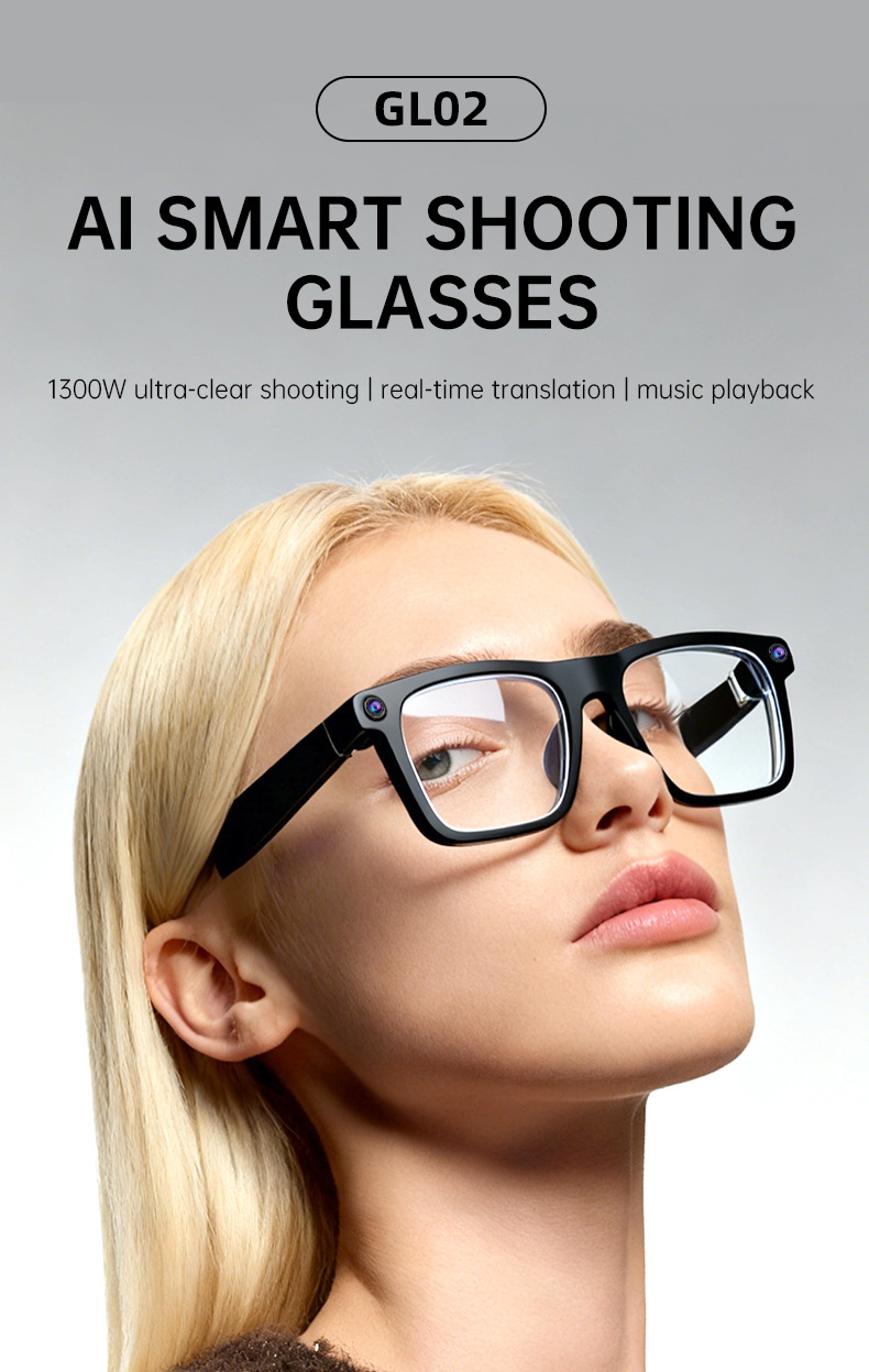 GL02 – inteligentne okulary z  – Smart Glasses Lens recenzja i cena